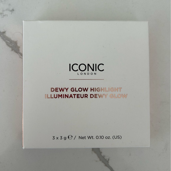 NIB Iconic London Dewy Glow Highlight Palette - Picture 2 of 3